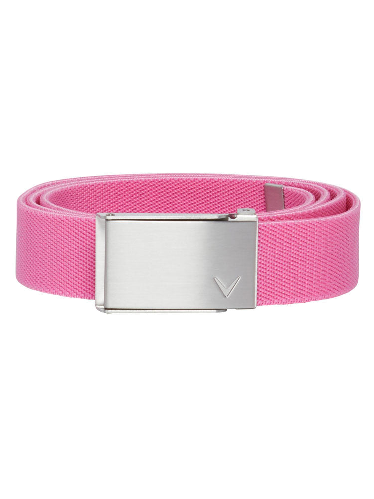 Callaway Women's Solid Webbed Belt
