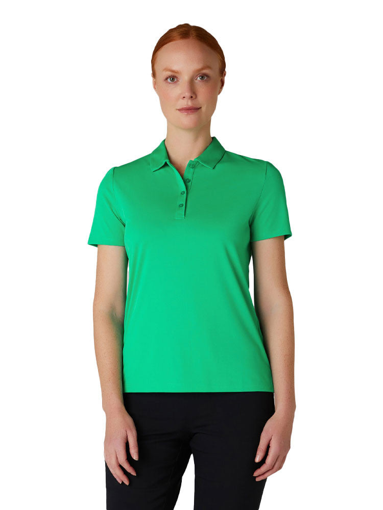 Callaway Women's Tournament Polo - Holly Green