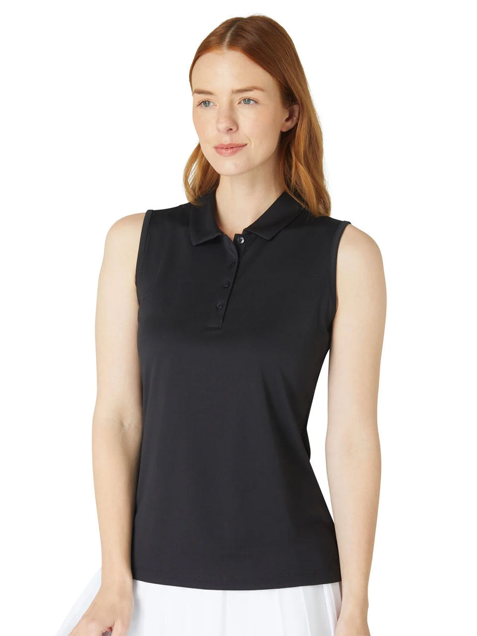 Callaway Women's Tournament Sleeveless Polo - Caviar