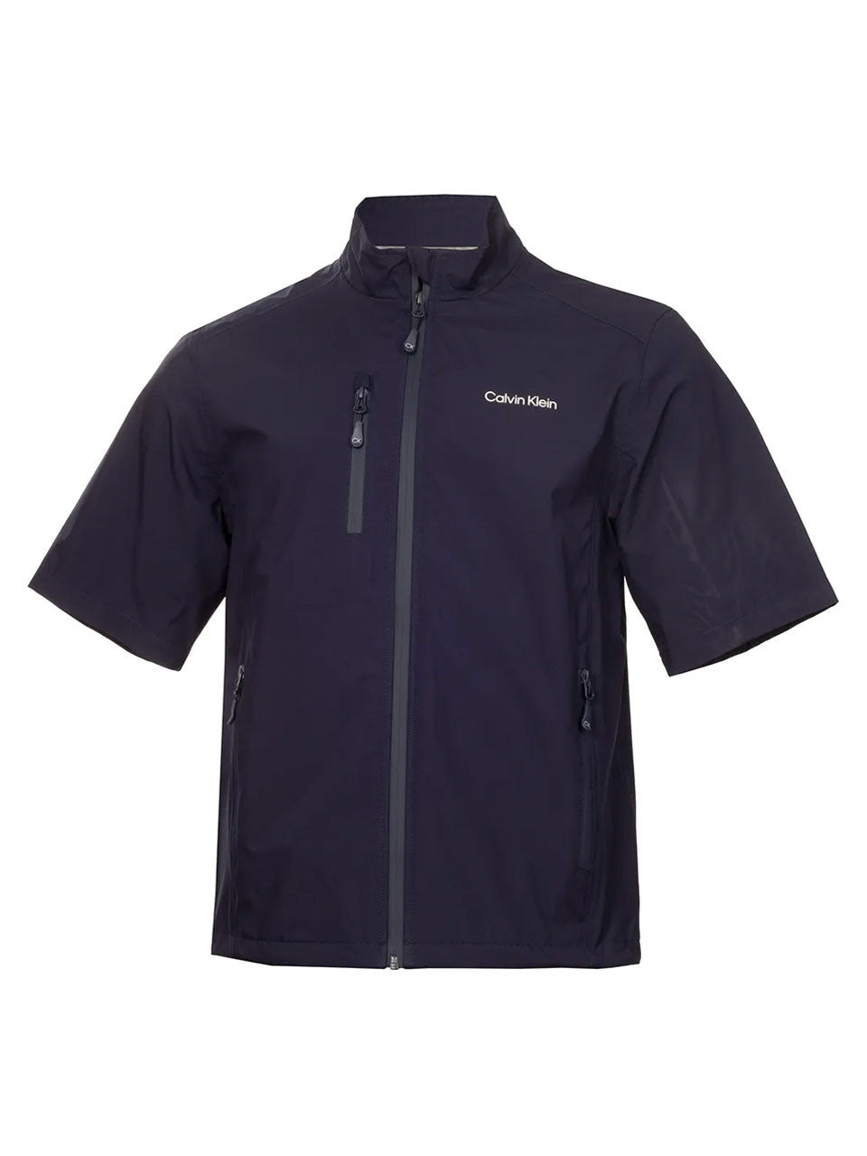Calvin Klein Acres Short Sleeve Waterproof Jacket - Navy