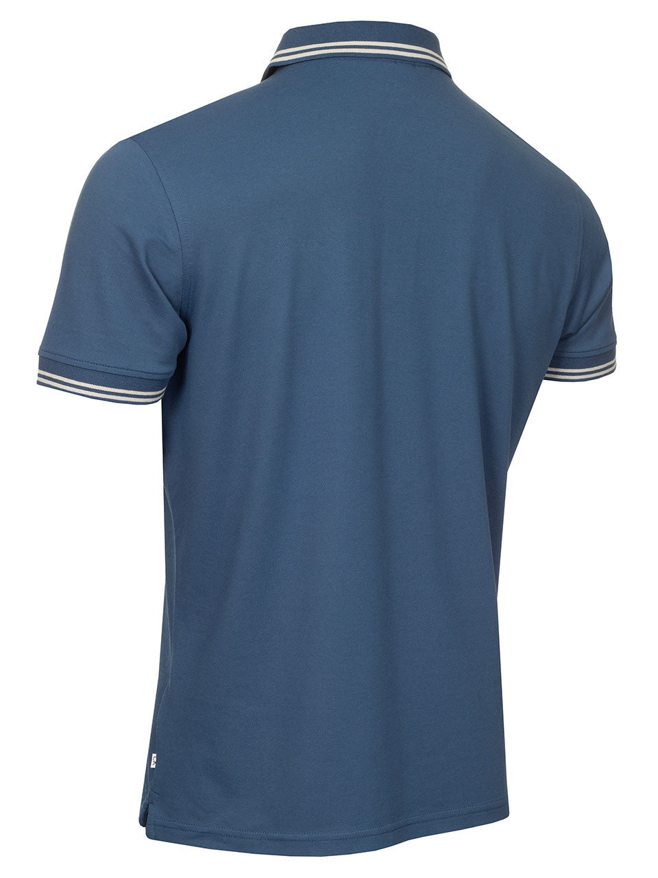 Calvin Klein Campus Tipped Polo - Dark Denim/Silver