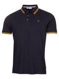 Calvin Klein Campus Tipped Polo - Navy/Gold
