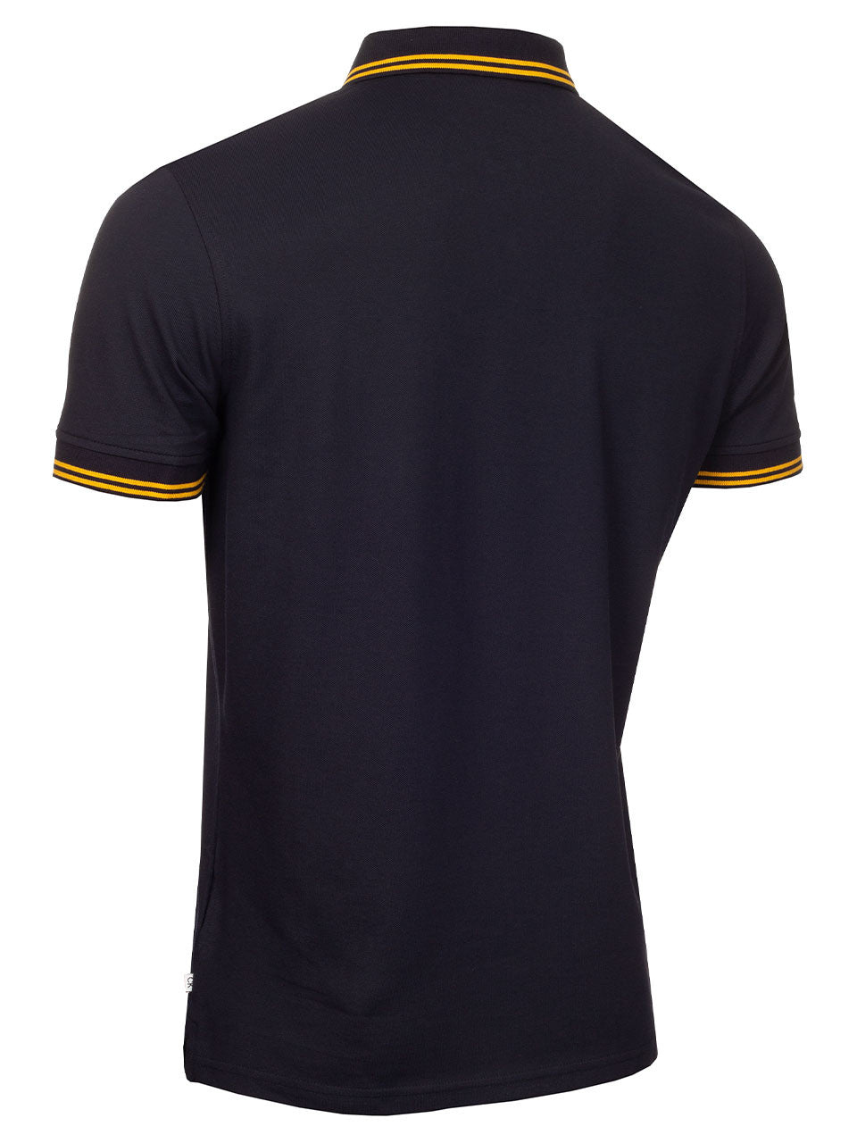 Calvin Klein Campus Tipped Polo - Navy/Gold