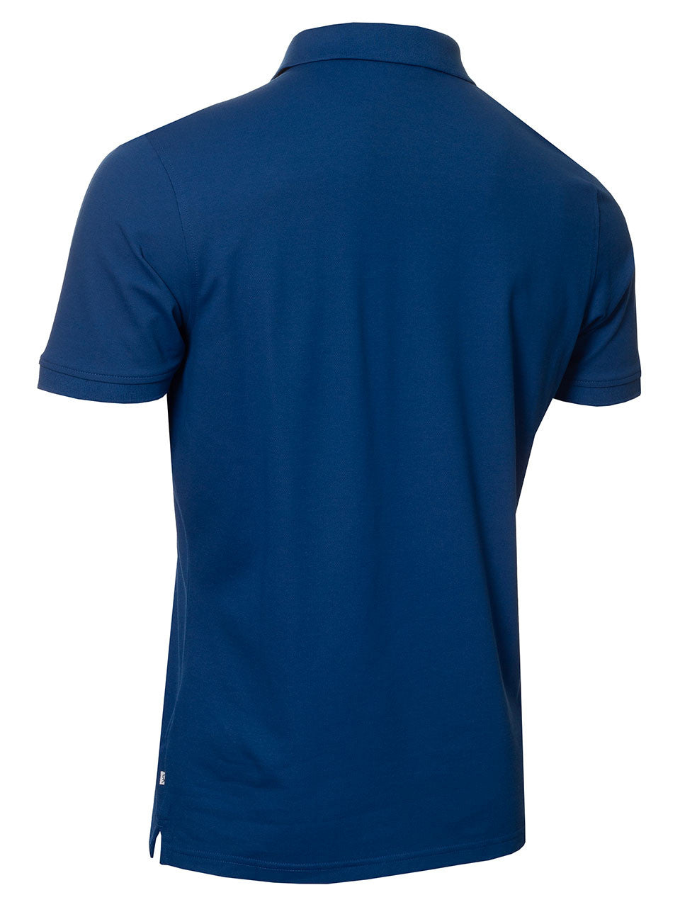 Calvin Klein Cotton Blend Quad Polo - Dresden Blue