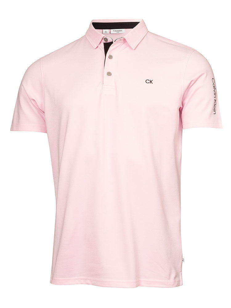 Calvin Klein Cotton Blend Uni Polo - Baby Pink