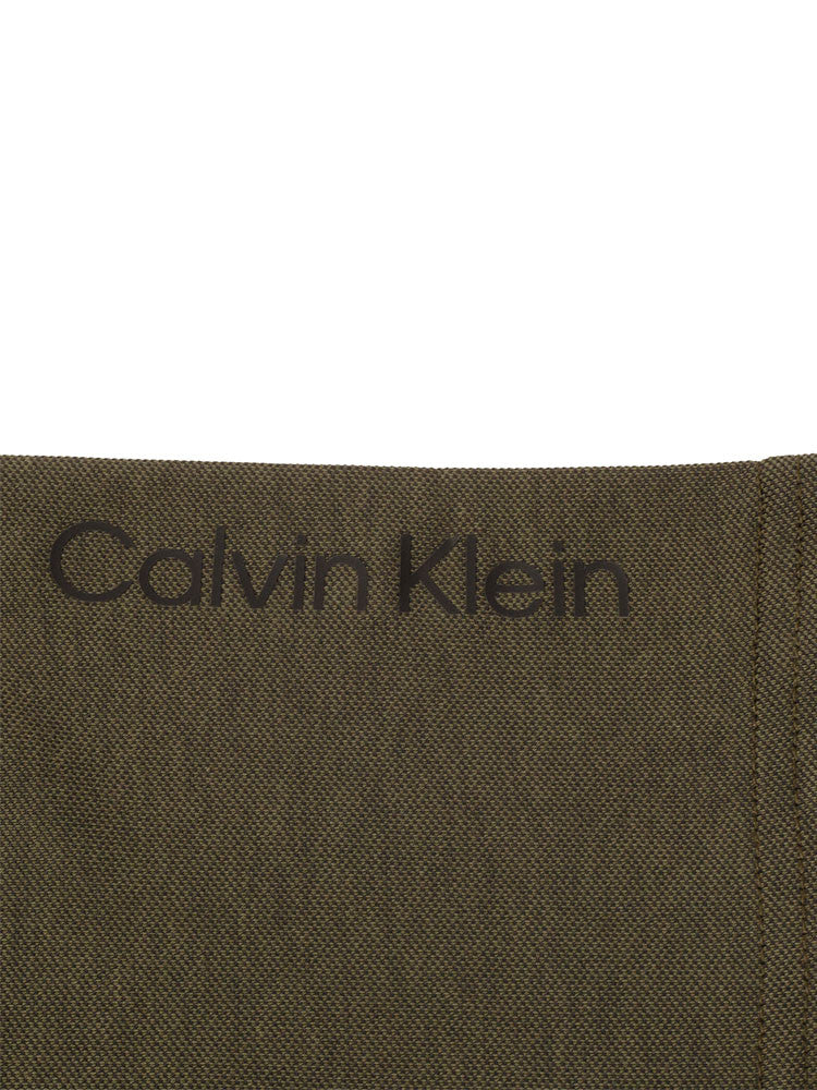Calvin Klein Cotton Blend Uni Polo - Olive Oxford