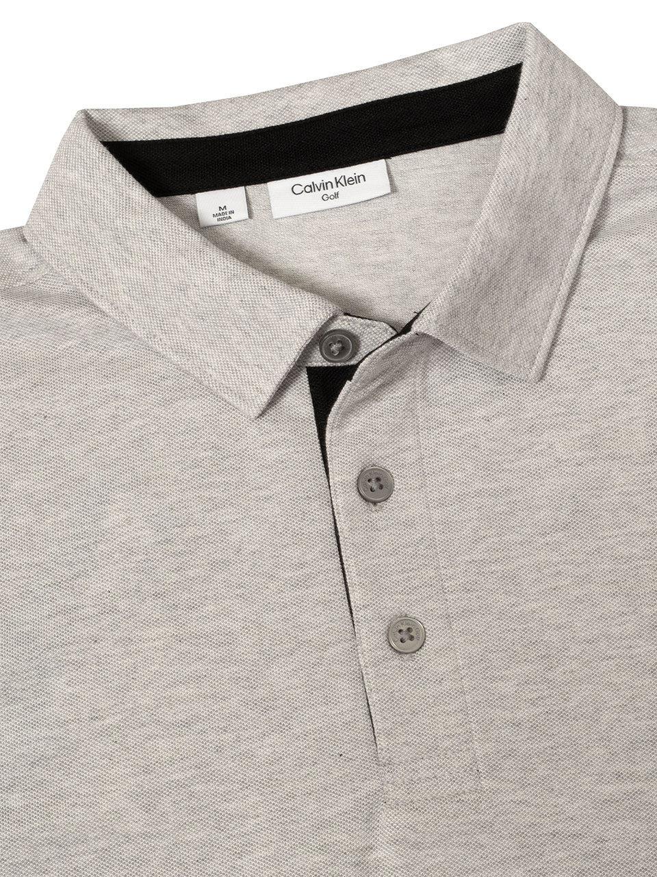 Calvin Klein Cotton Blend Uni Polo - Silver