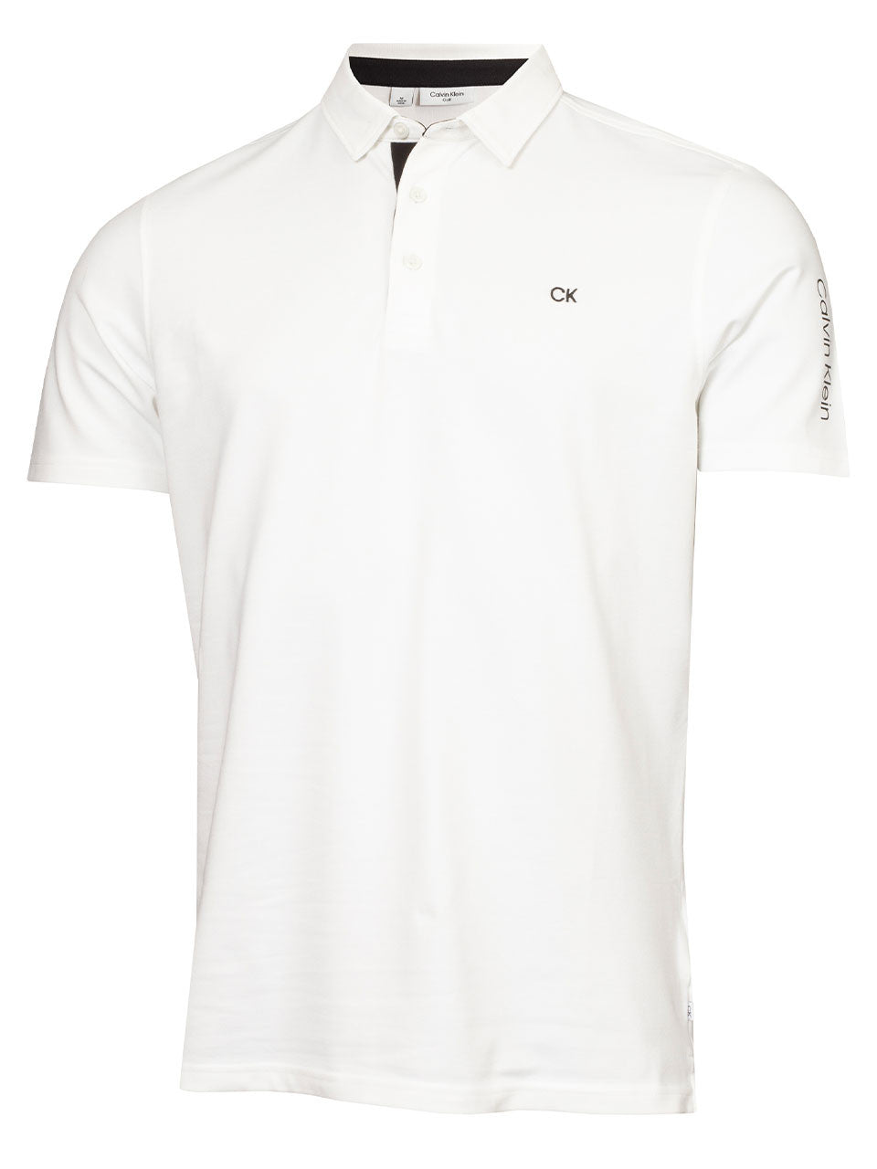 Calvin Klein Cotton Blend Uni Polo - White