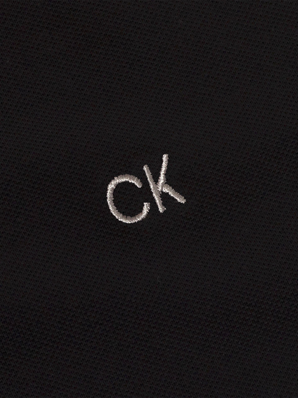 Calvin Klein Junior Boys Pique Polo Shirt - Black