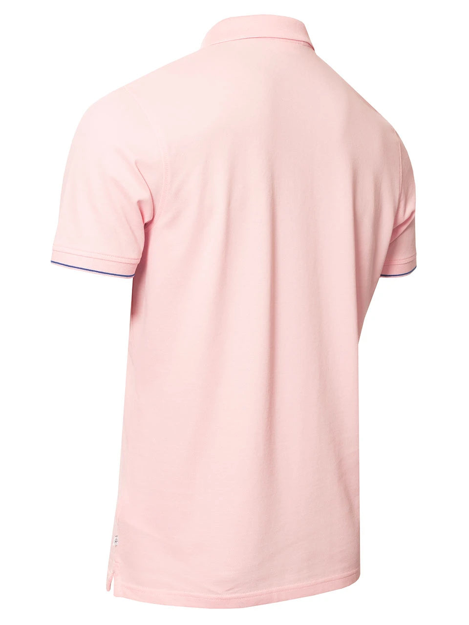 Calvin Klein Mason Cotton Blend Polo - Baby Pink