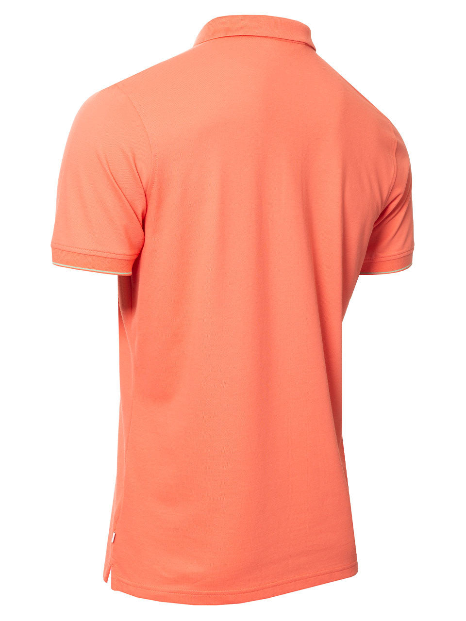 Calvin Klein Mason Cotton Blend Polo - Peach