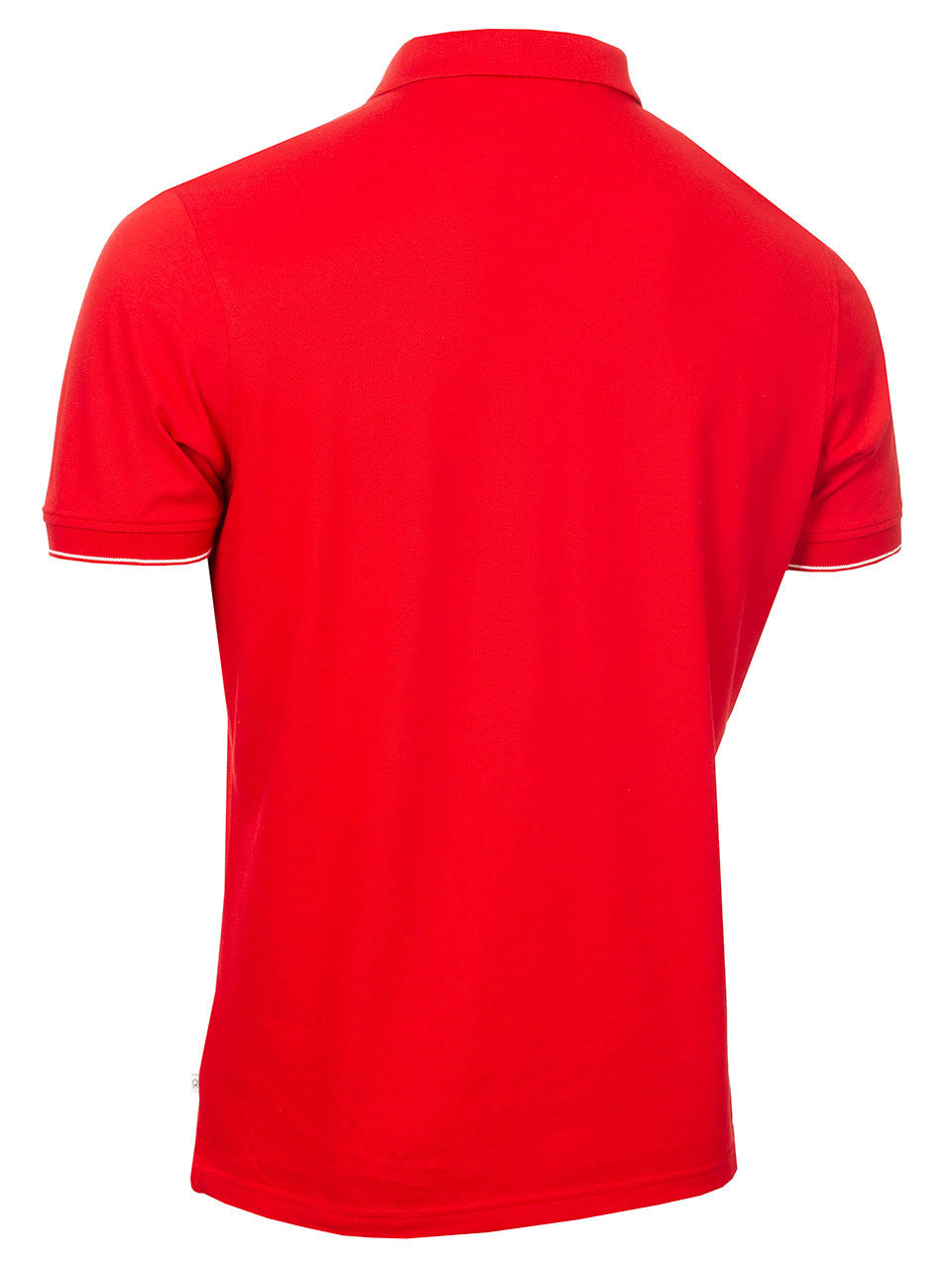 Calvin Klein Mason Cotton Blend Polo - Red