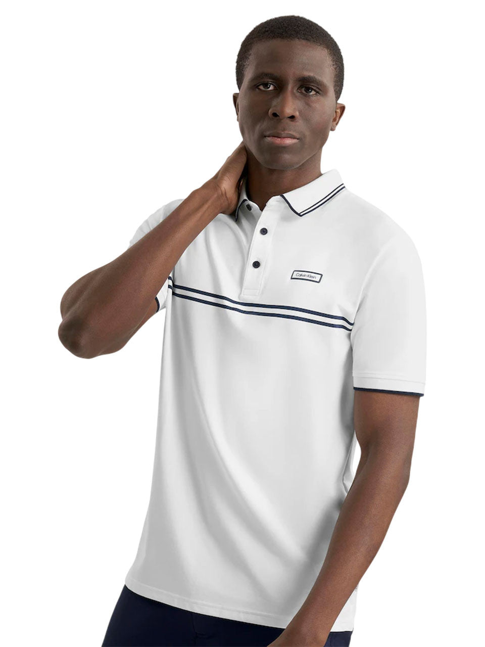 Calvin Klein Newtown Polo Shirt - White