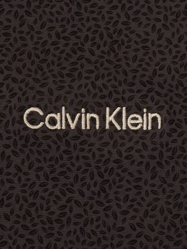 Calvin Klein Watkins Printed Polo - Black