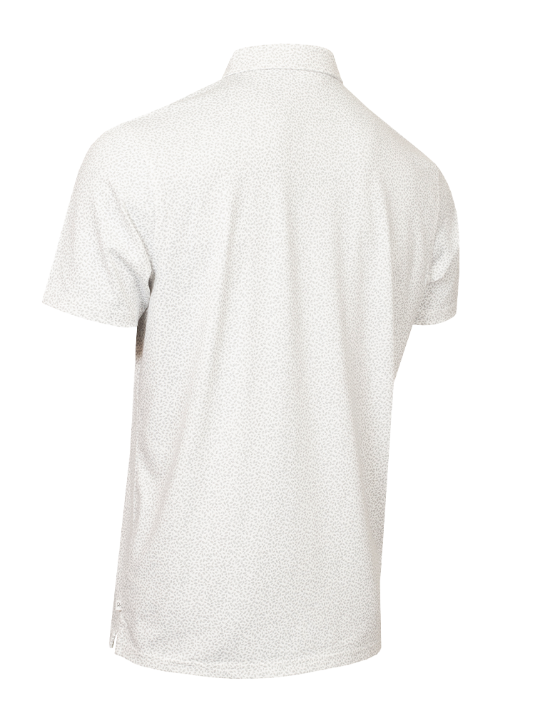 Calvin Klein Watkins Printed Polo - Silver