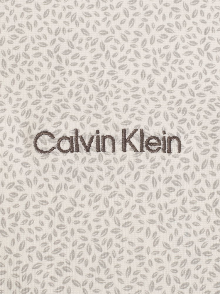 Calvin Klein Watkins Printed Polo - Silver