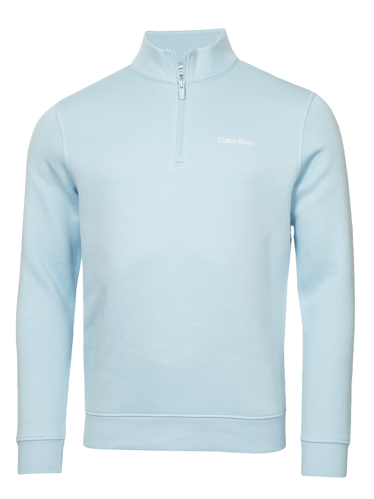 Calvin Klein West Lake Half Zip Layering - Air Blue