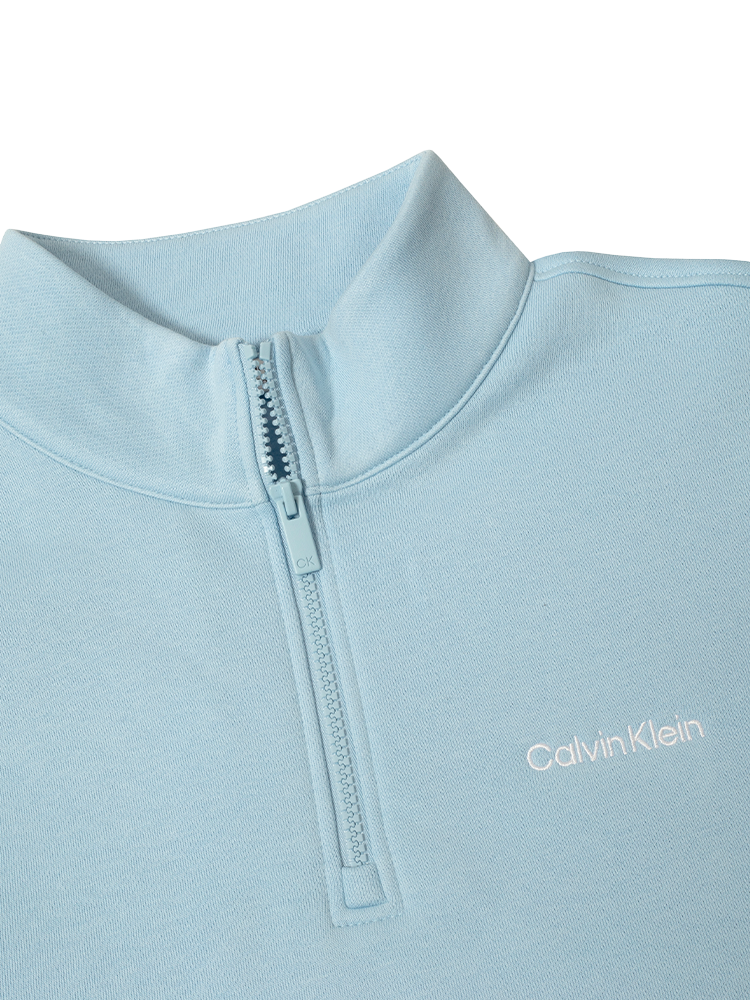 Calvin Klein West Lake Half Zip Layering - Air Blue