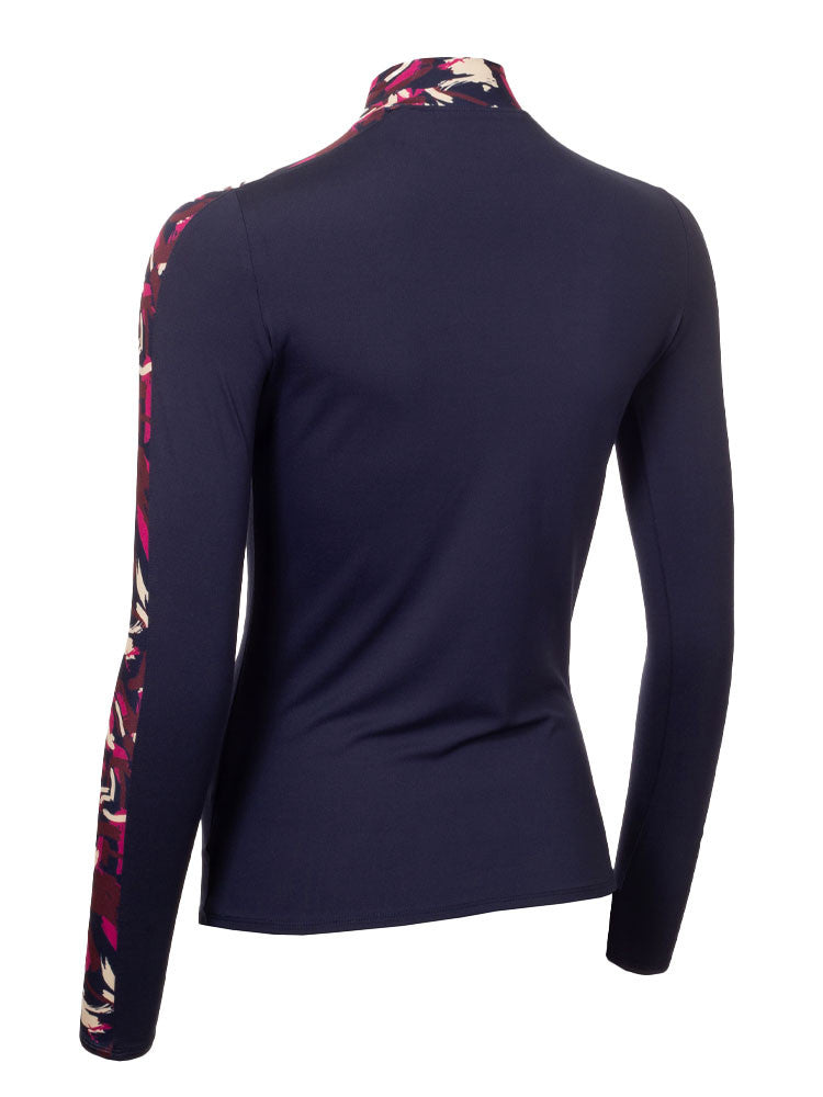 Calvin Klein Womens Halsey Baselayer - Navy