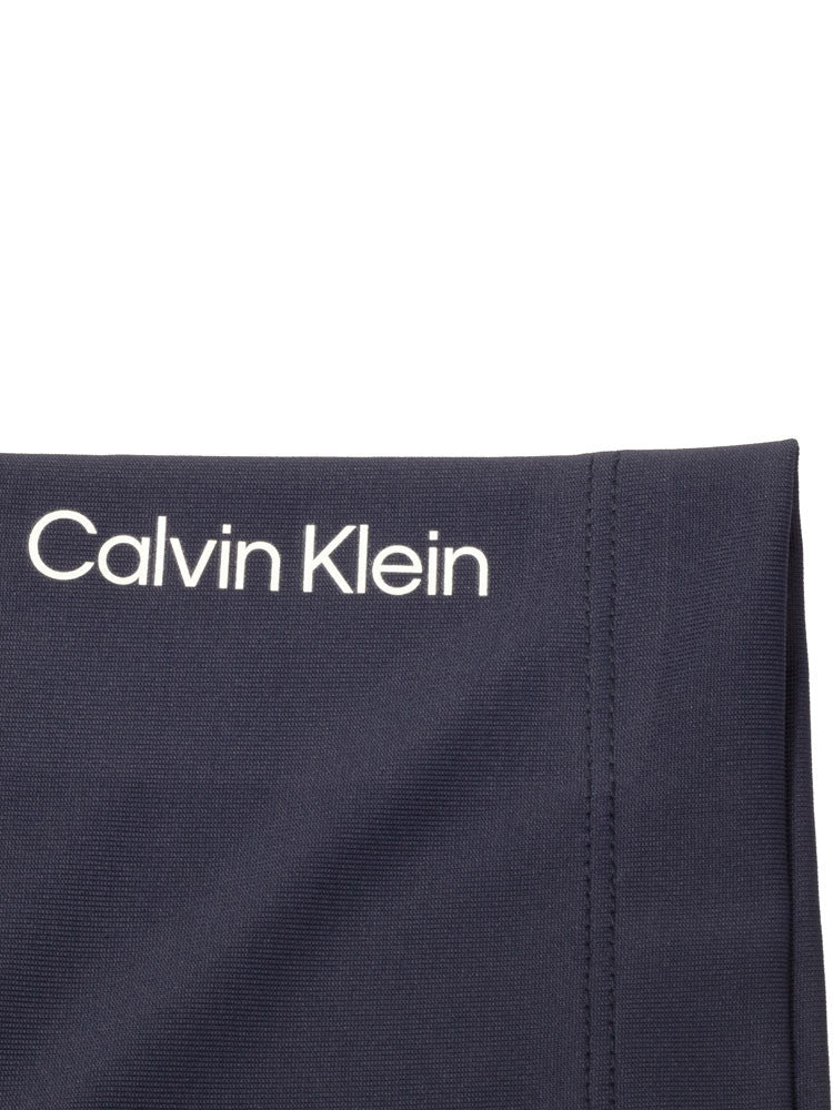 Calvin Klein Womens Harmony Printed Polo Shirt - White