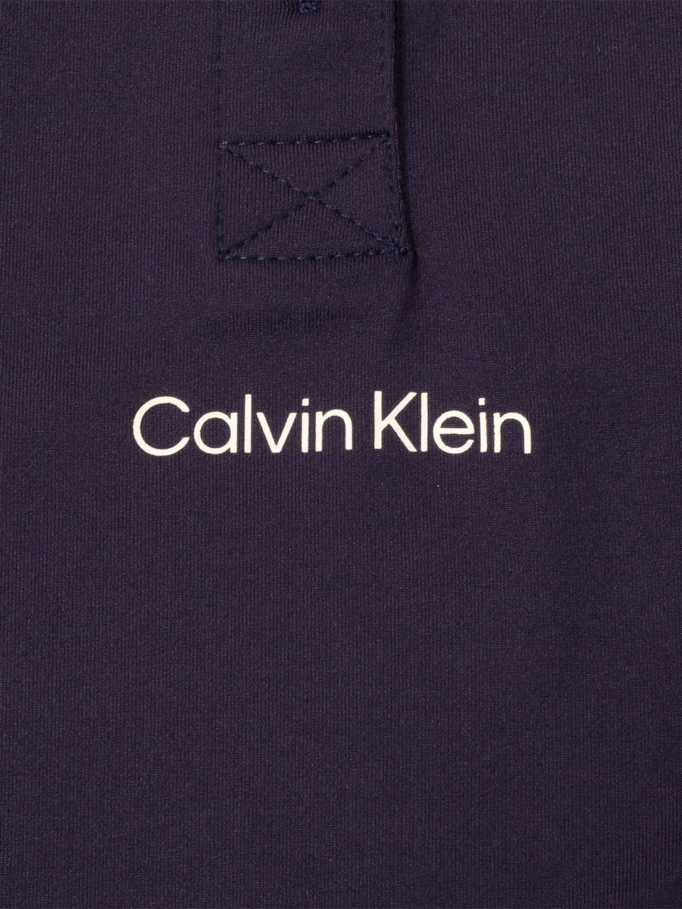 Calvin Klein Womens Manelle Sleeveless Polo - Navy