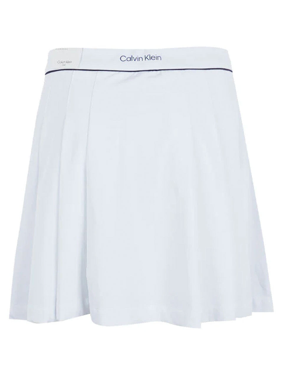 Calvin Klein Womens Skylar Pleated Skort - White