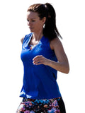 Daily Sports Women's Free Loose Tank - True Blue
