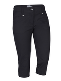Daily Sports Womens Lyric Capri (74cm) - Black
