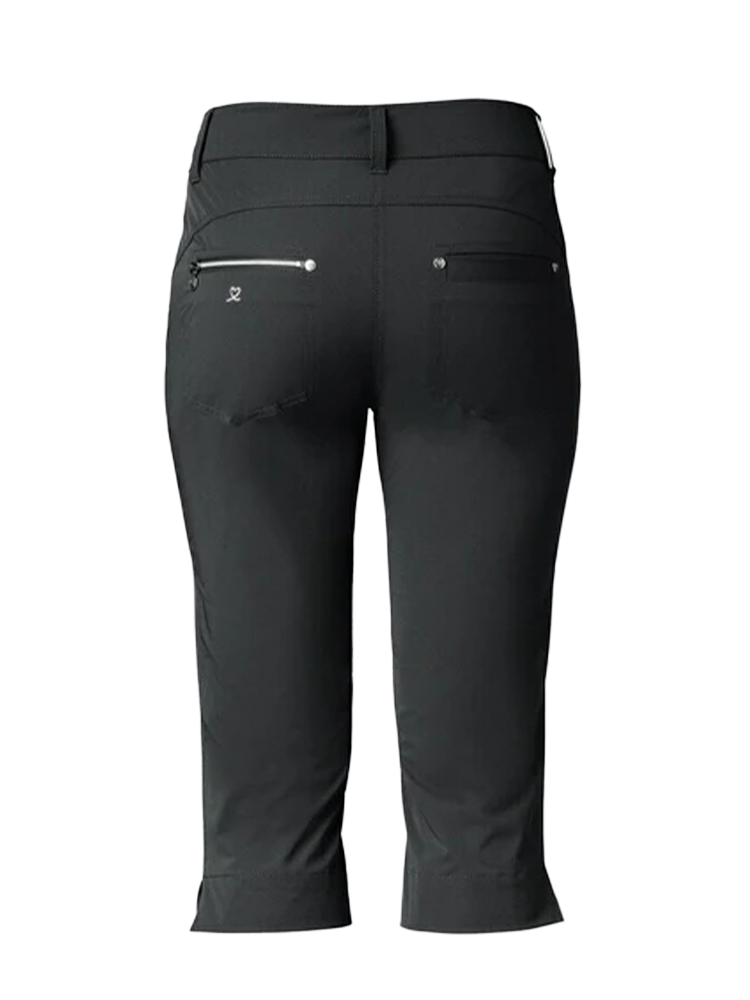 Daily Sports Womens Miracle Capri (74cm) - Black