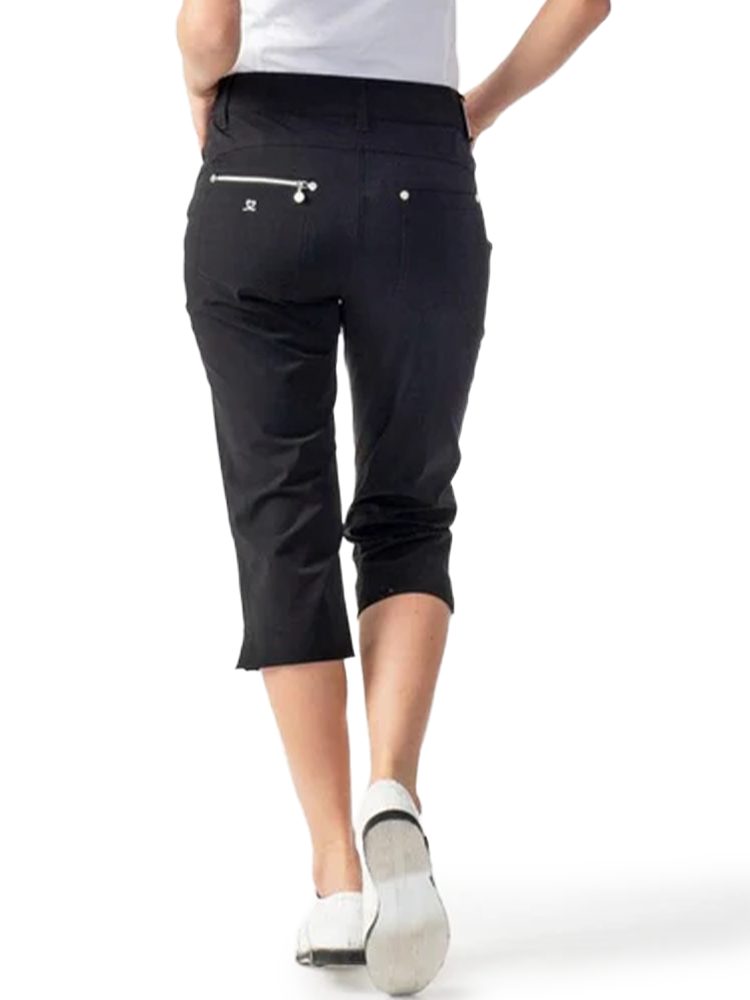 Daily Sports Womens Miracle Capri (74cm) - Black