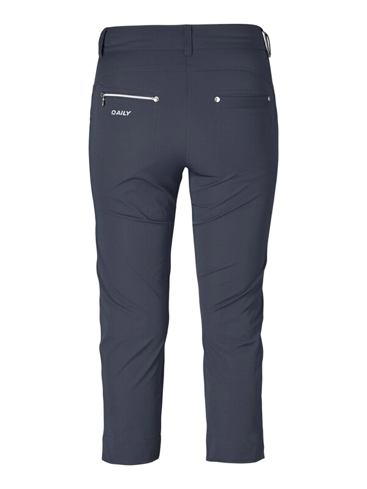 Daily Sports Womens Miracle Capri (74cm) - Navy