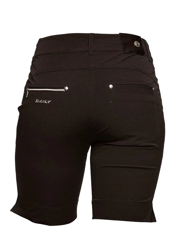 Daily Sports Womens Miracle Short (47cm) - Black