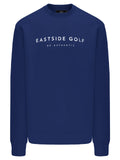 Eastside Golf LS Double Knit Crew - Blue Void