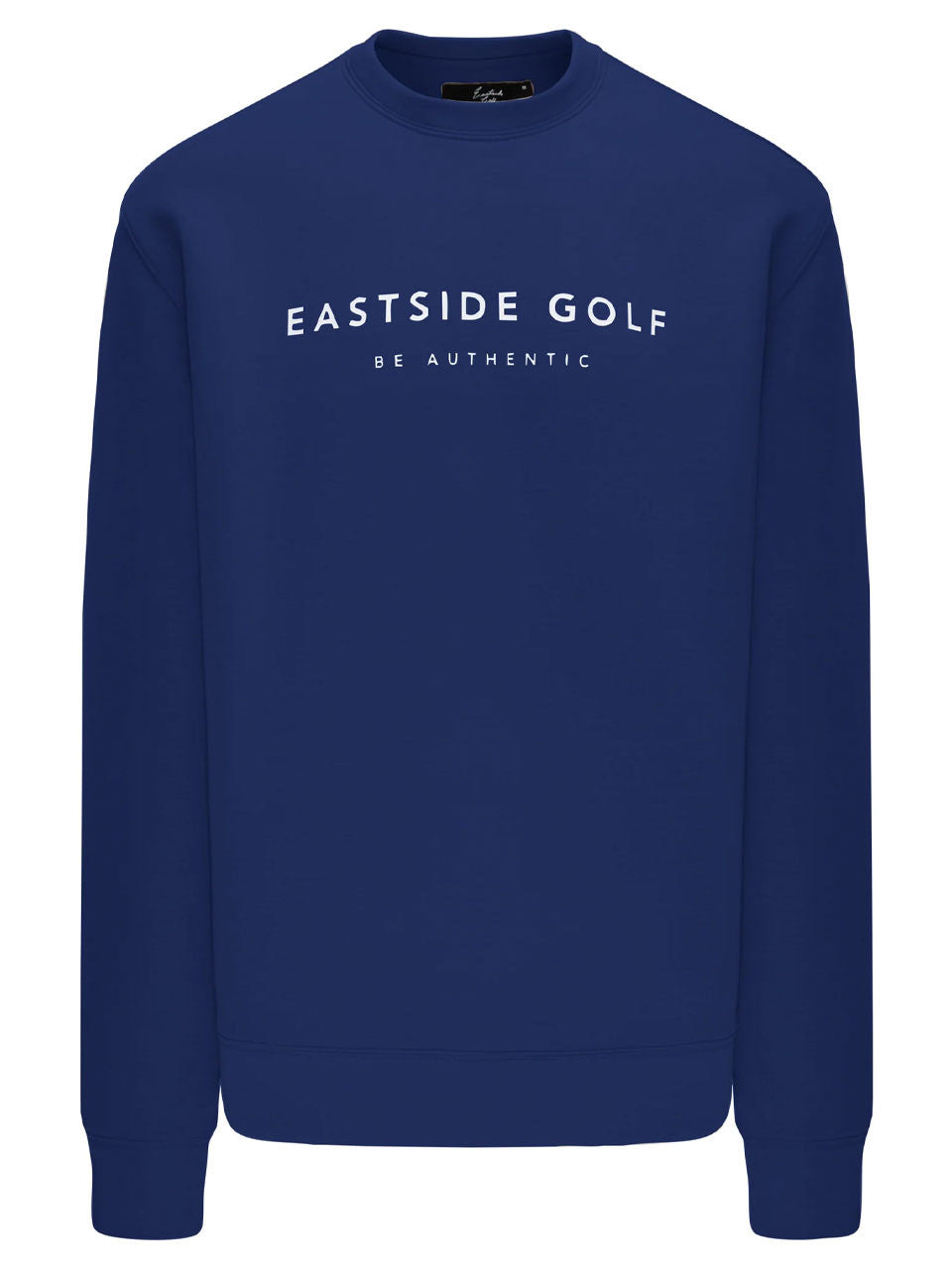Eastside Golf LS Double Knit Crew - Blue Void