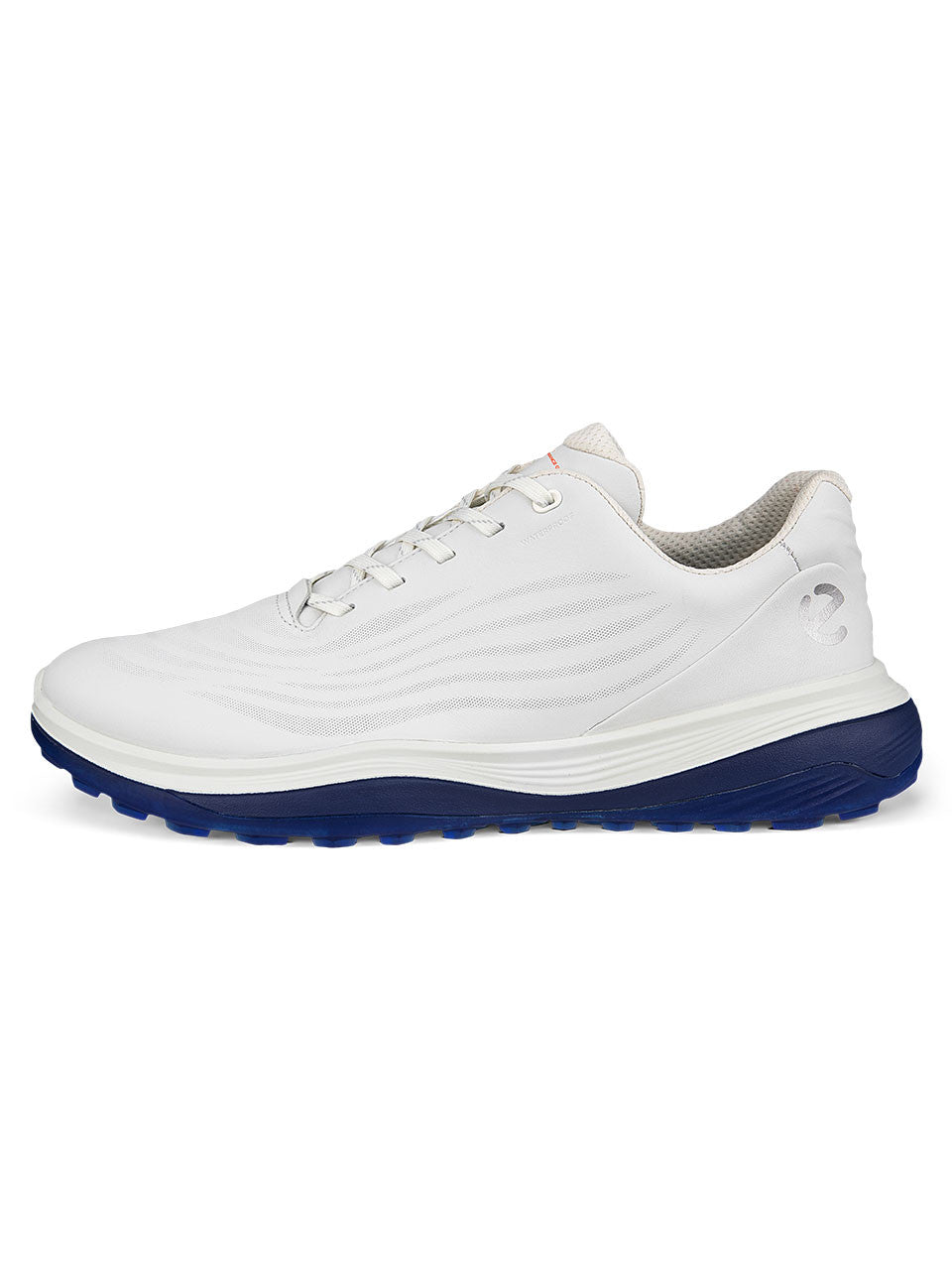 Ecco M LT1 Golf Shoes - White/Blue