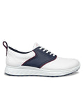 Ecco M S-Casual Golf Shoes - White/Navy