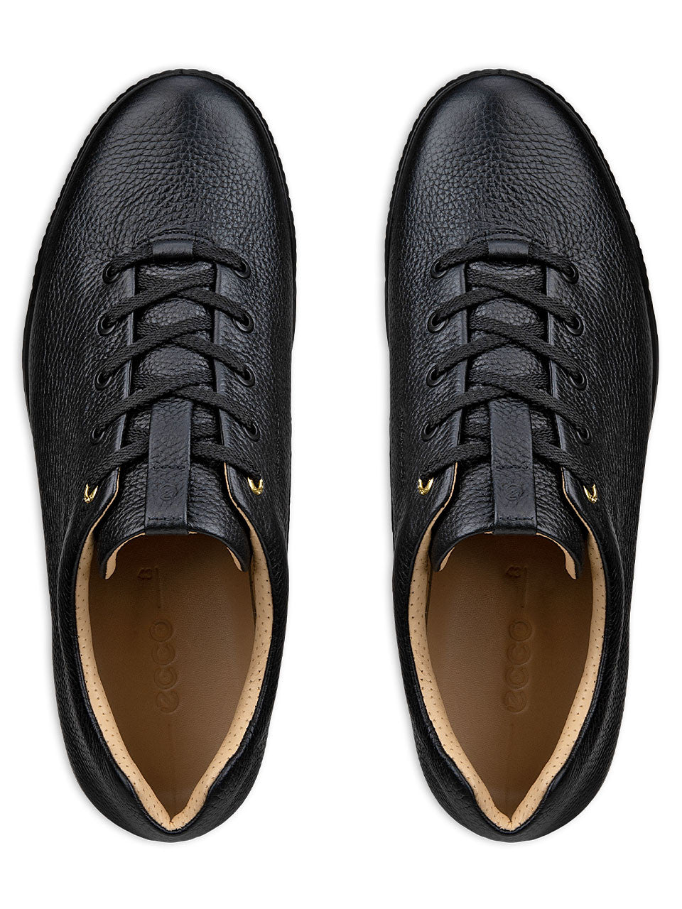 Ecco M Street Retro Golf Shoes - Black