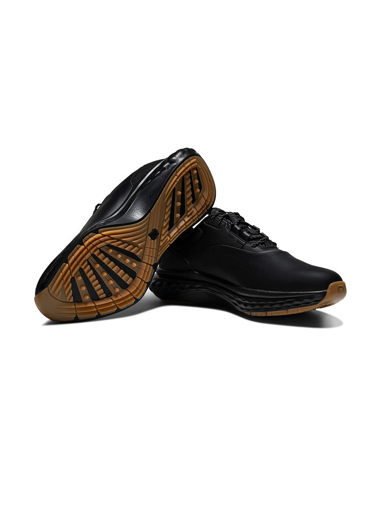 FootJoy Quantum Leather Golf Shoes - Black