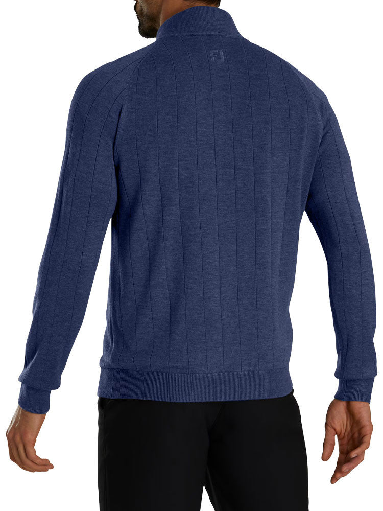 FootJoy Drop Needle Pullover - Navy