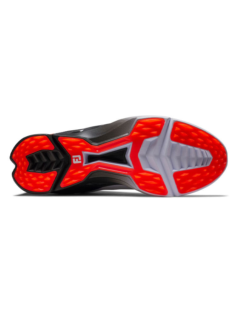 FootJoy Fuel Golf Shoes - White/Black/Coral