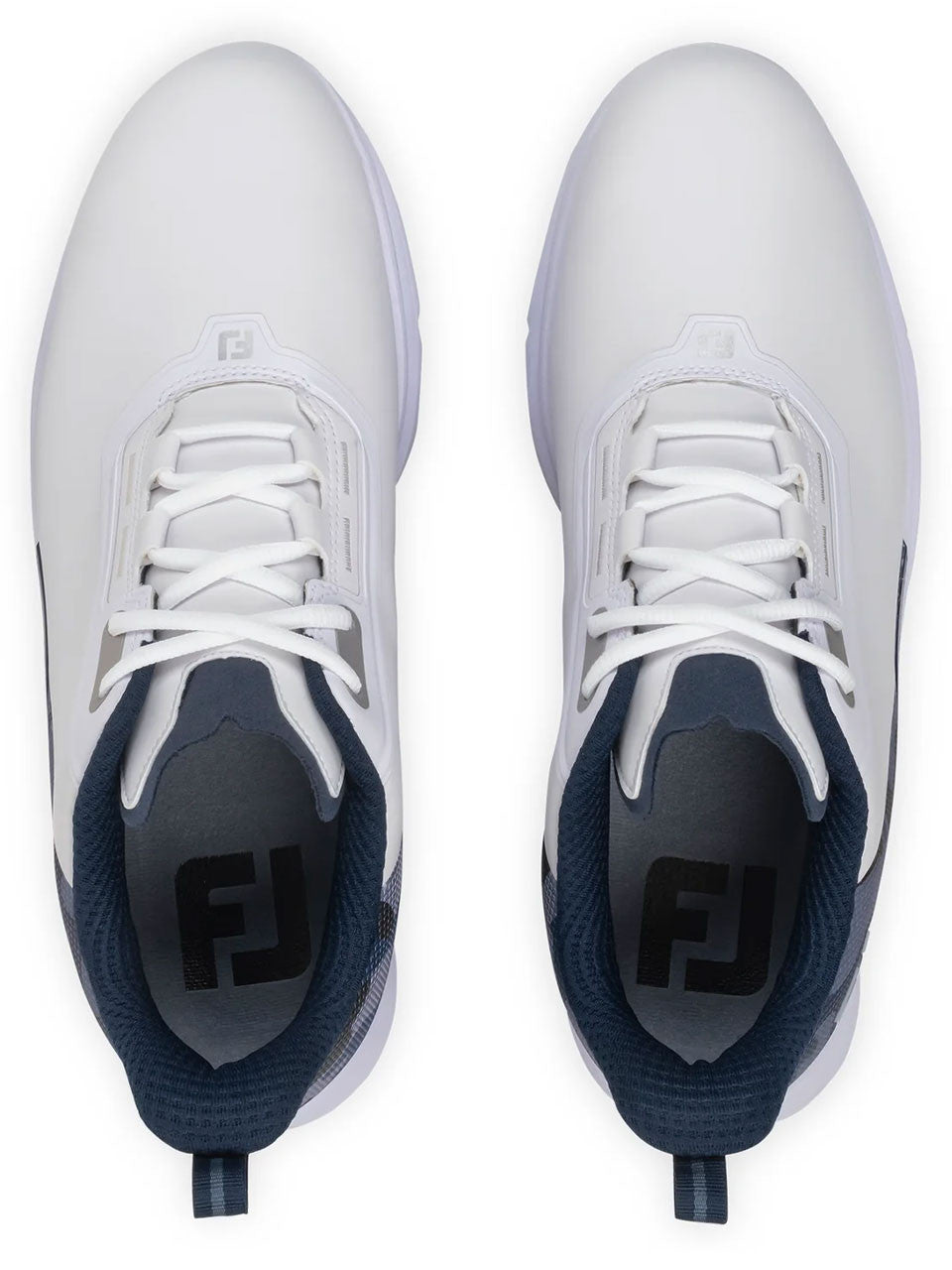 FootJoy Fuel Golf Shoes - White/Navy/Silver