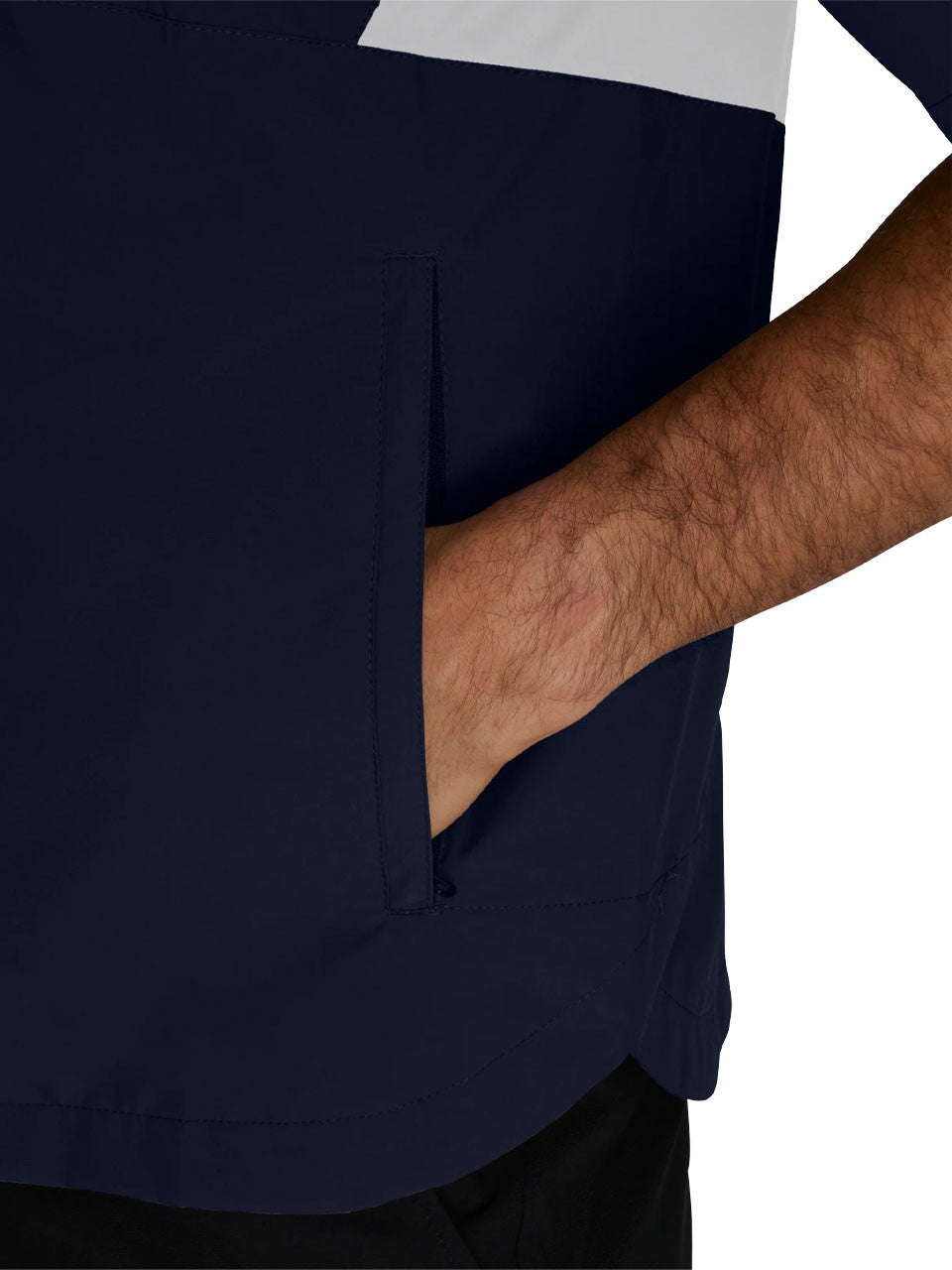 FootJoy HydroLite X Short Sleeve Rain Jacket - Navy