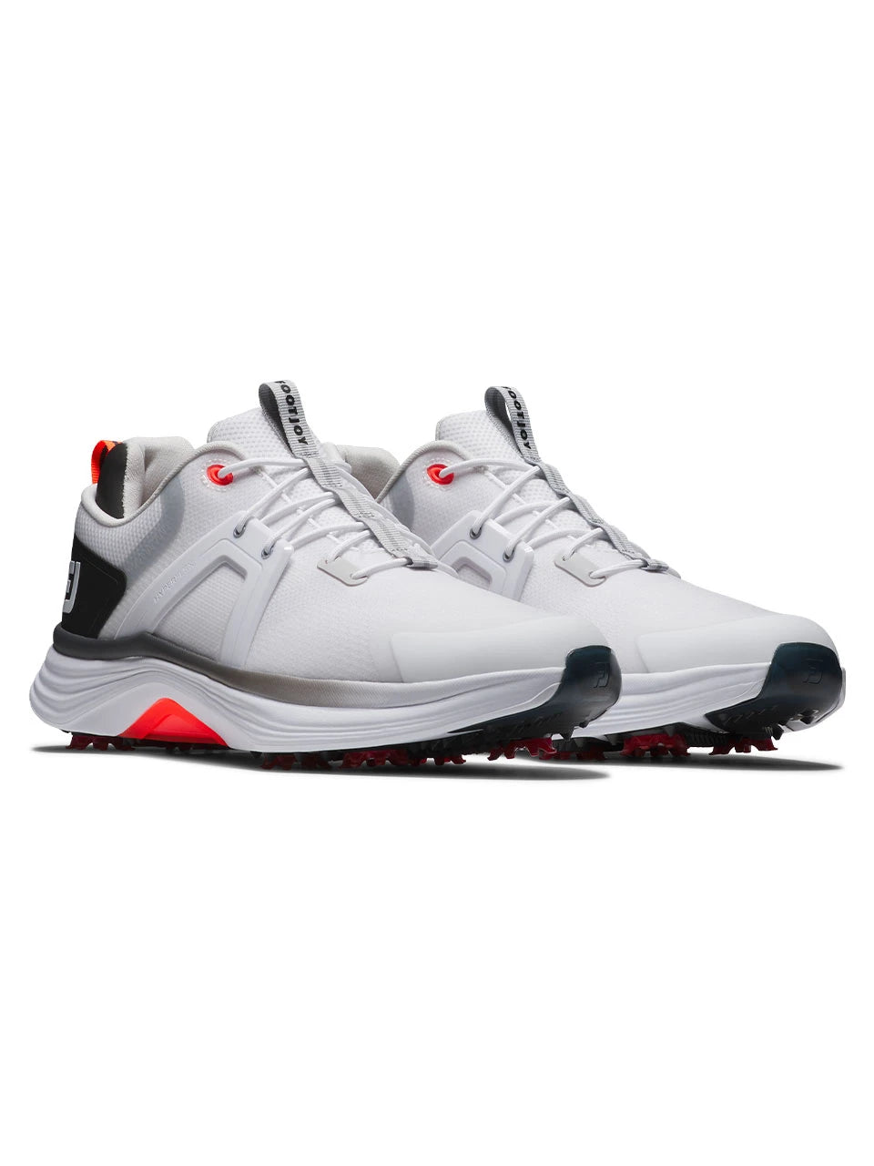 FootJoy HyperFlex Golf Shoes - White/Black/Red