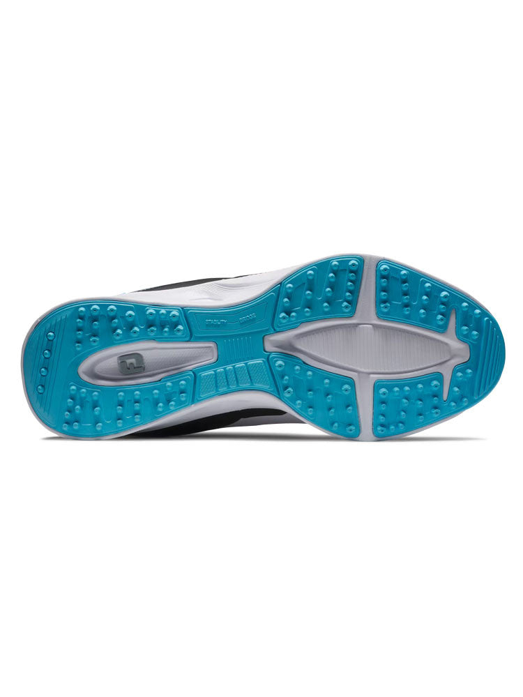 FootJoy Junior Fuel Golf Shoes - White/Black