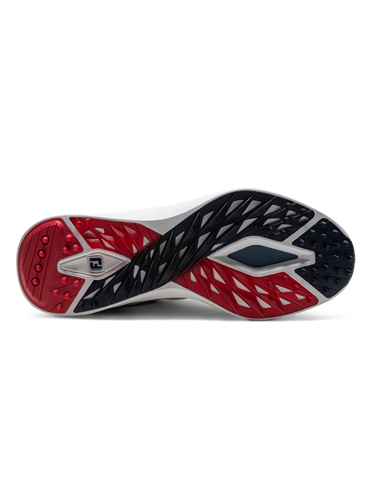 FootJoy Pro SL Golf Shoes - White/Blue/Red