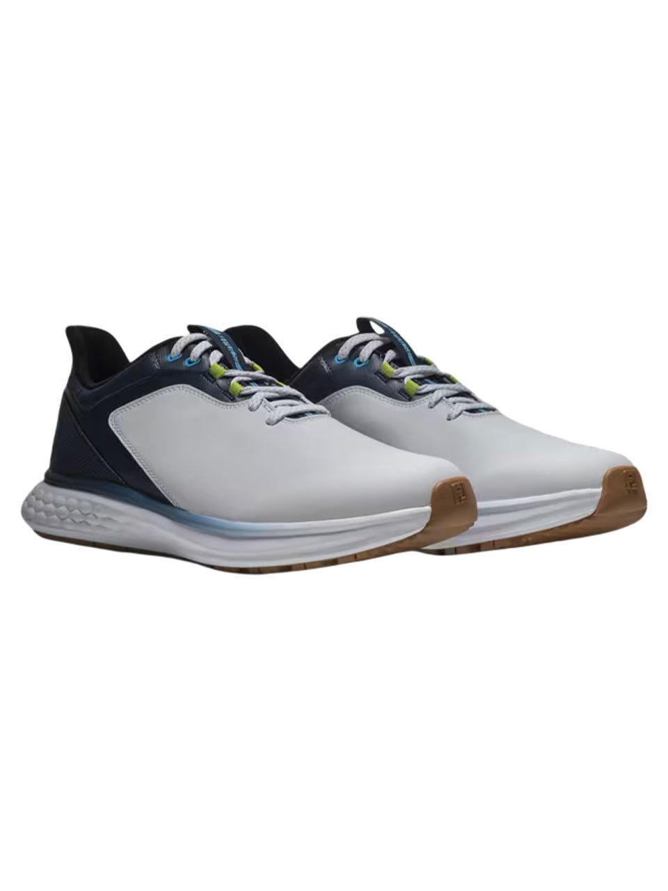 FootJoy Pulse Golf Shoes - White/Gum/Navy