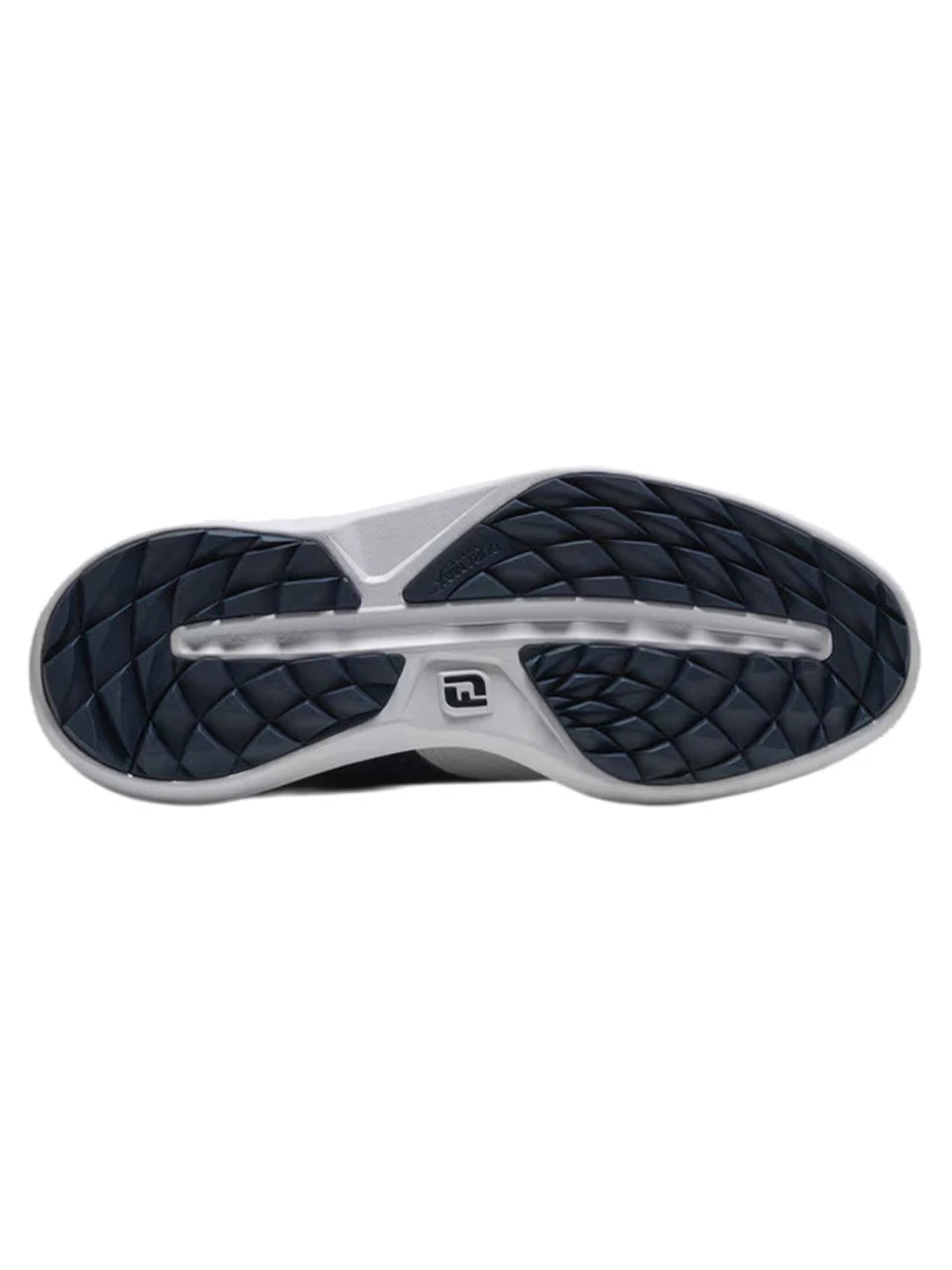 FootJoy Traditions Spikeless Golf Shoes - White/Navy