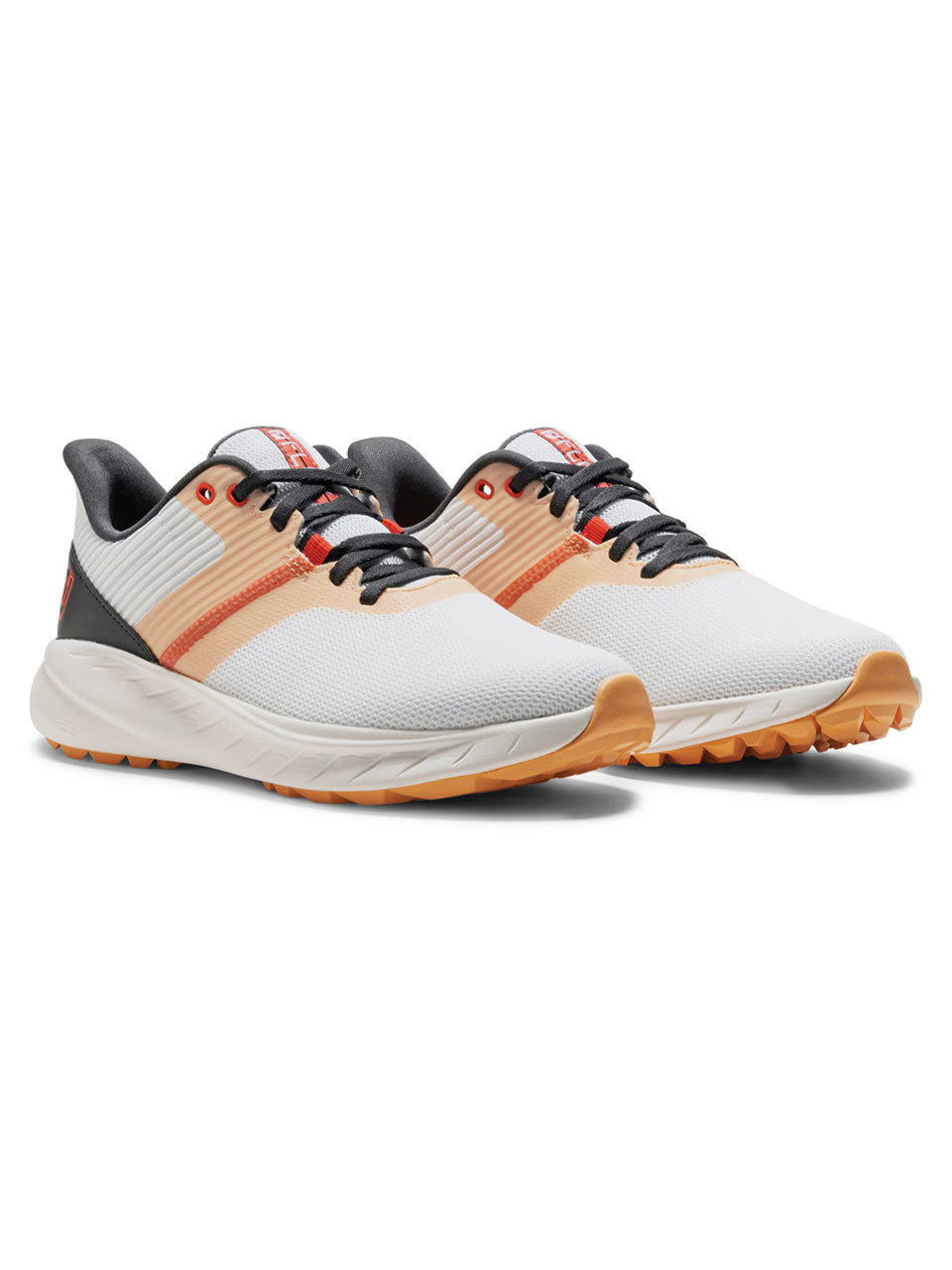 FootJoy Women's Flex Athletic Golf Shoes - White/Pink/Orange