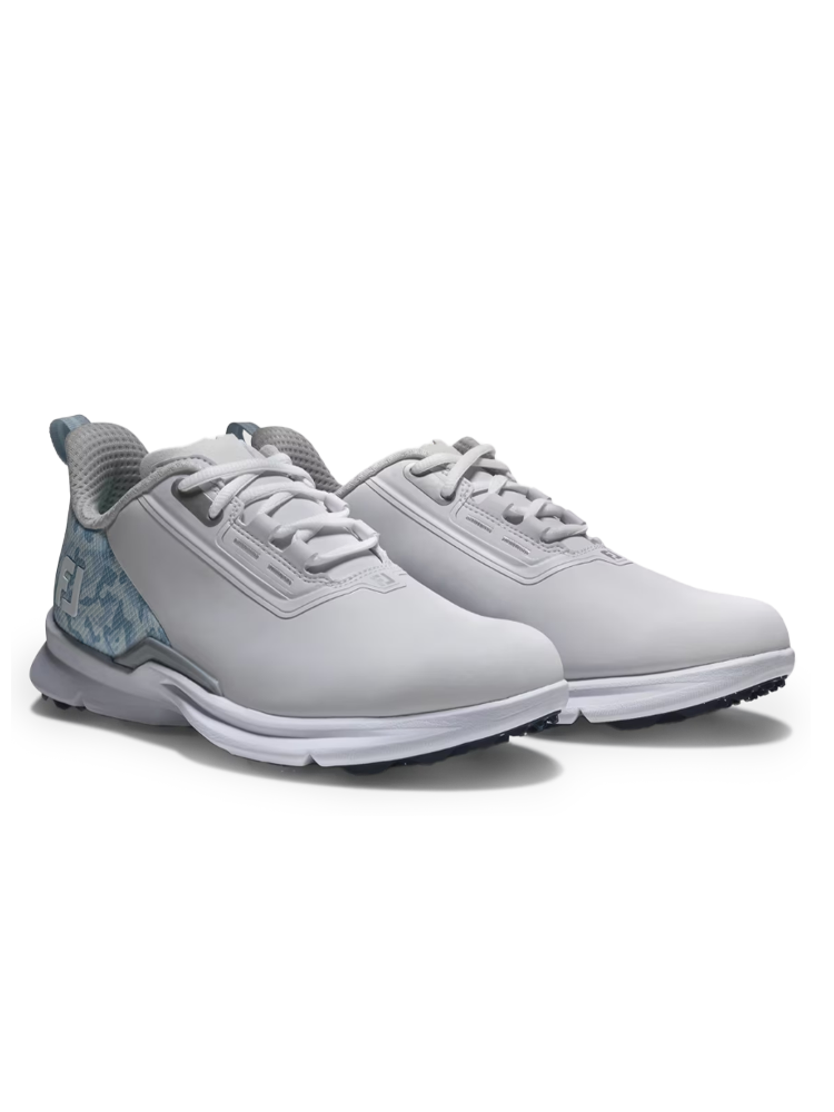 FootJoy Women's Fuel Golf Shoes - White/Blue/Grey