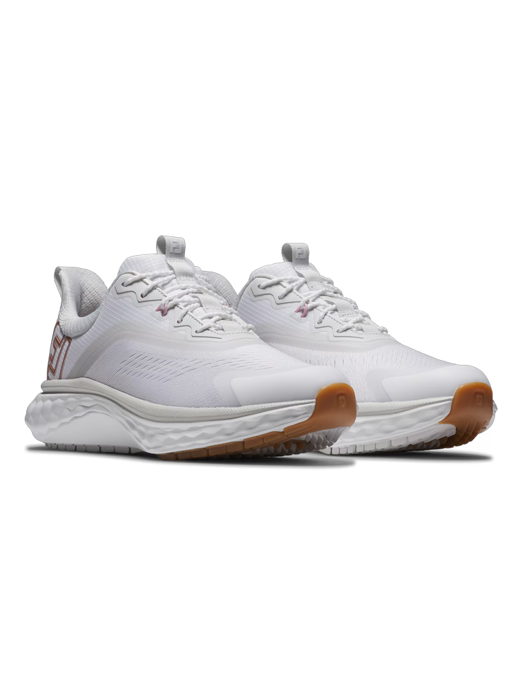 FootJoy Women's Quantum Textile Golf Shoes - White